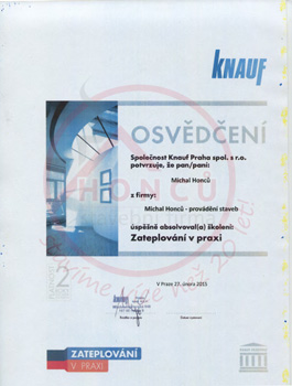 CERTIFIKÁTY